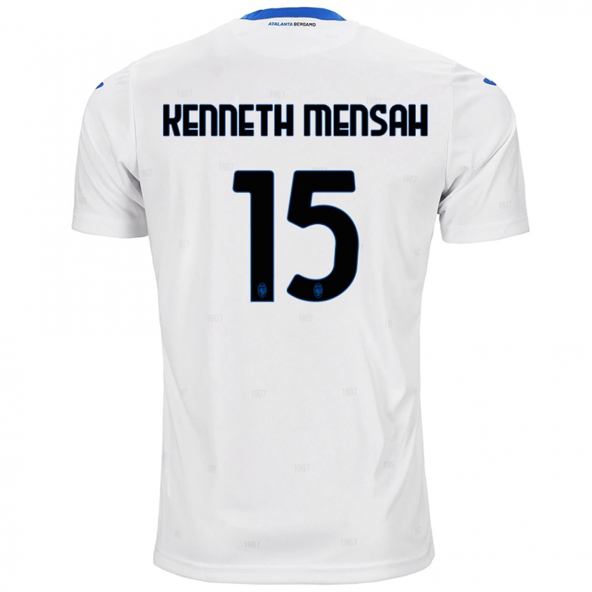 Criança Camisola Anthony Kenneth Mensah #15 Branco Alternativa 2024/25 Camisa