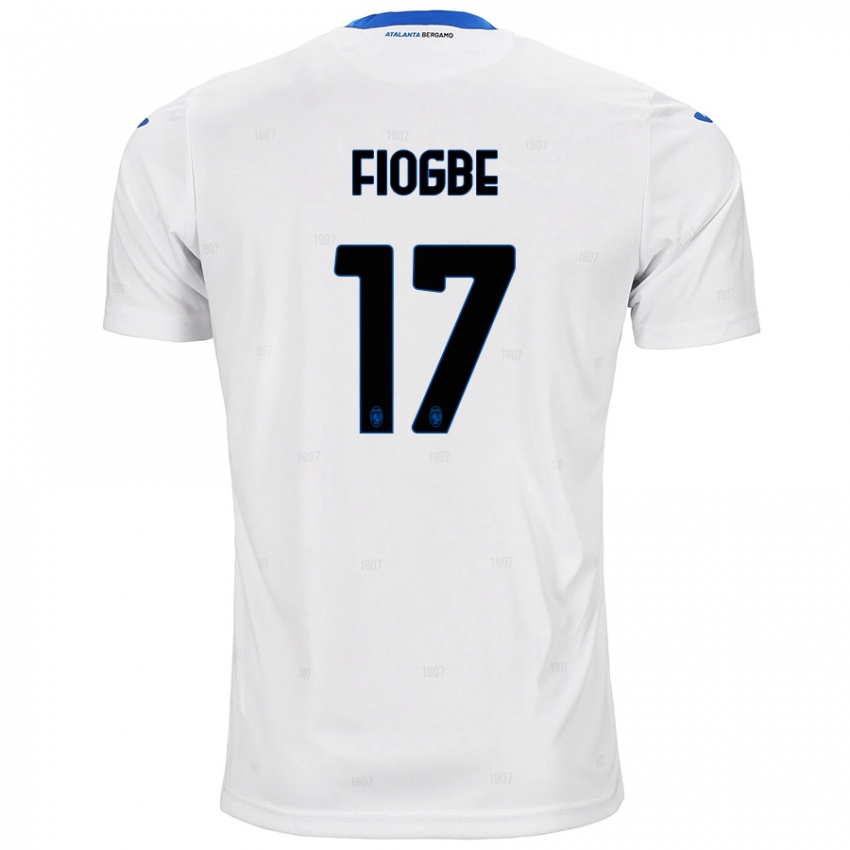 Criança Camisola Candas Fiogbe #17 Branco Alternativa 2024/25 Camisa