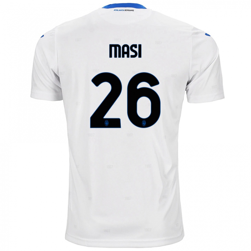 Criança Camisola Alberto Masi #26 Branco Alternativa 2024/25 Camisa