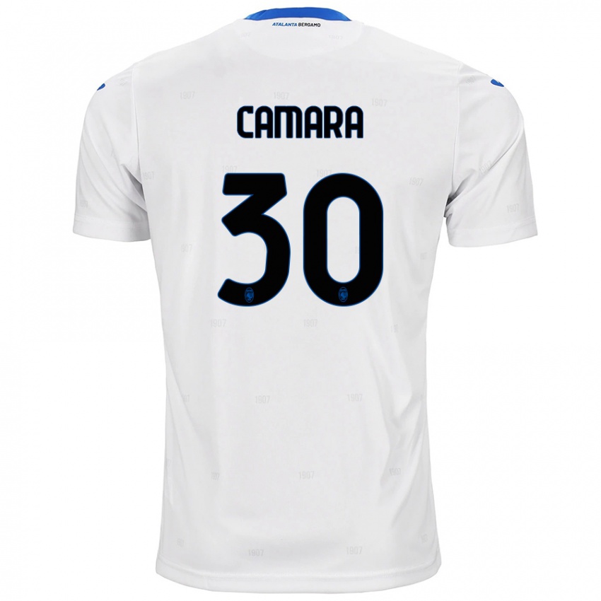 Criança Camisola Henry Camara #30 Branco Alternativa 2024/25 Camisa