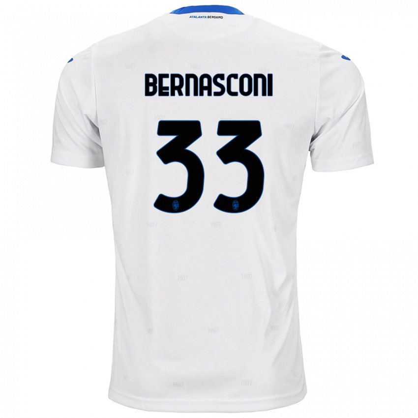 Criança Camisola Lorenzo Bernasconi #33 Branco Alternativa 2024/25 Camisa