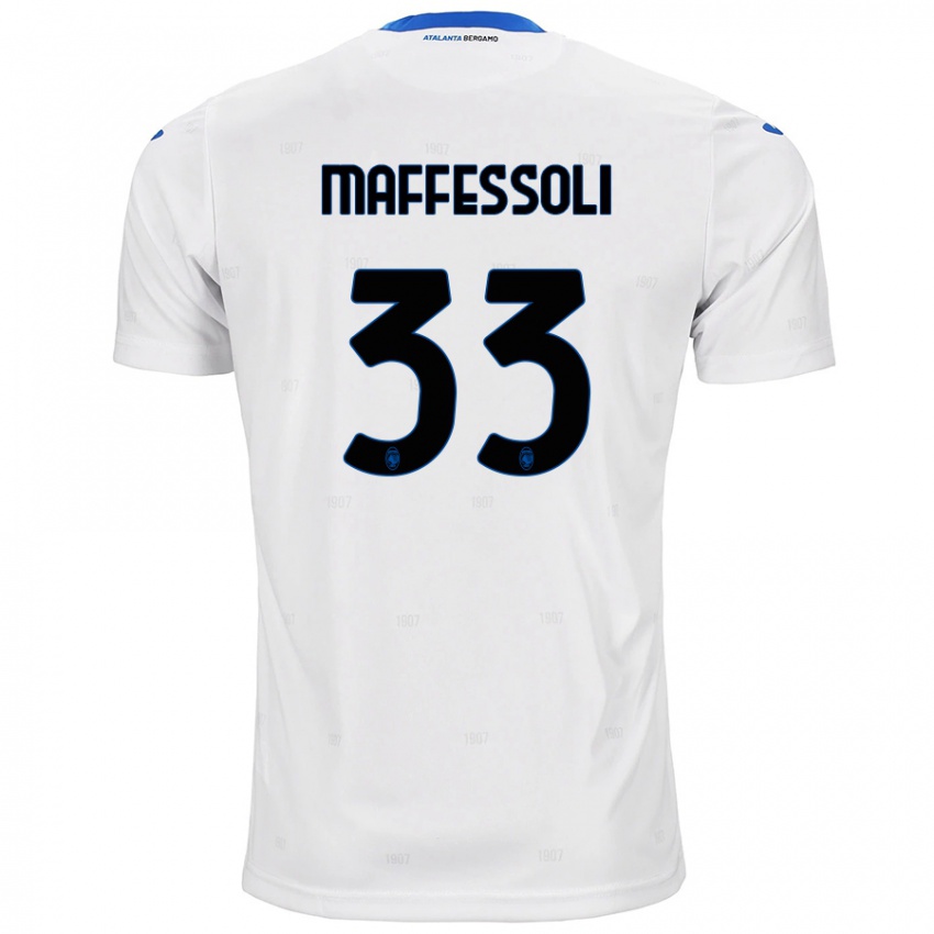 Criança Camisola Manuel Maffessoli #33 Branco Alternativa 2024/25 Camisa