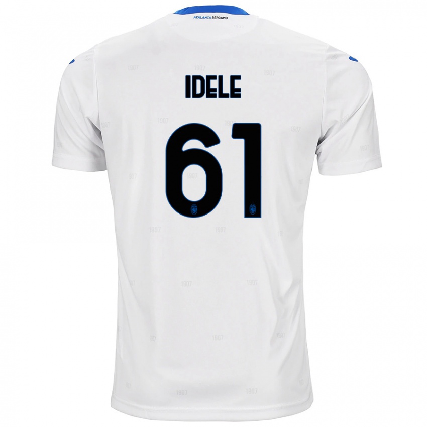 Criança Camisola Javison Idele #61 Branco Alternativa 2024/25 Camisa