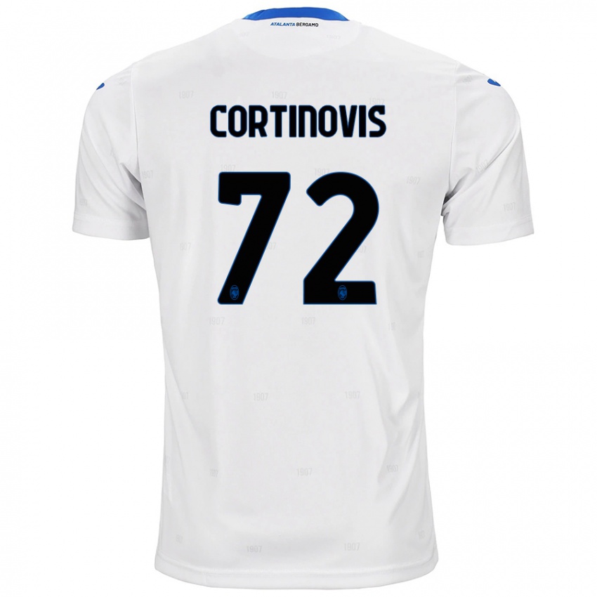 Criança Camisola Alessandro Cortinovis #72 Branco Alternativa 2024/25 Camisa