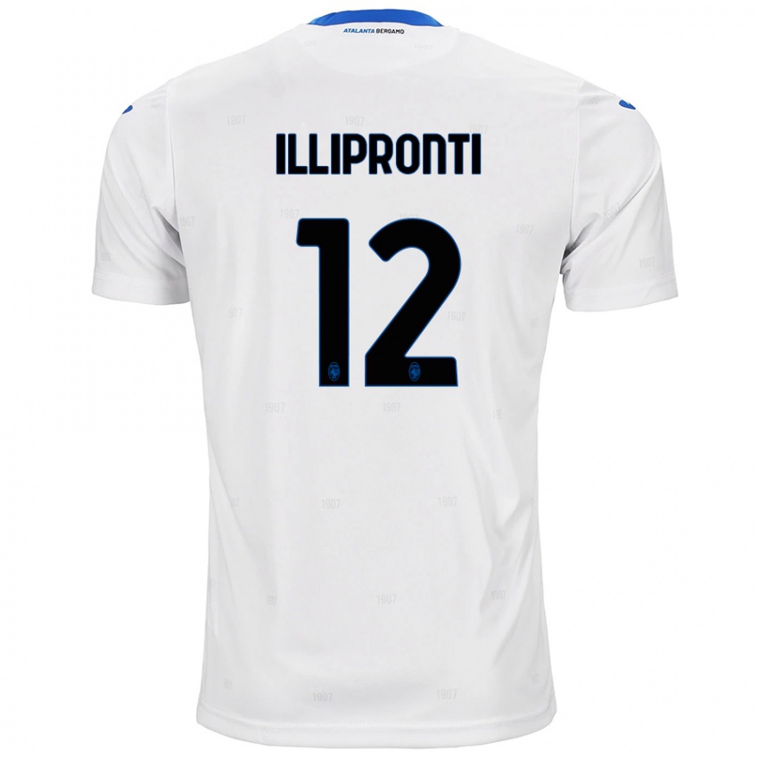 Criança Camisola Filippo Illipronti #12 Branco Alternativa 2024/25 Camisa