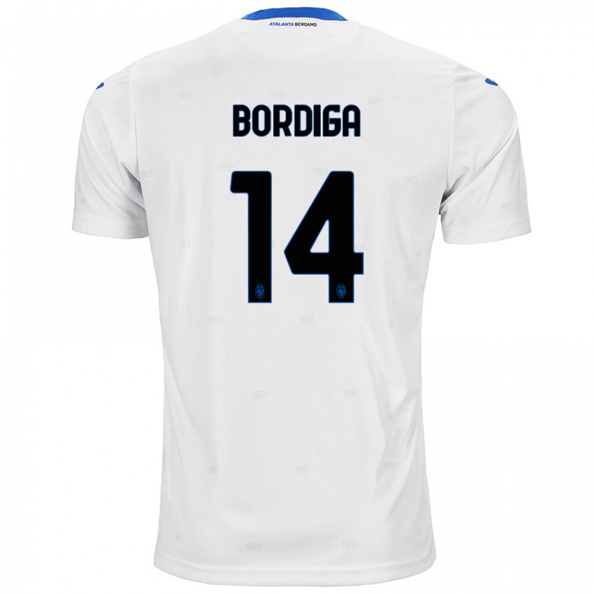 Criança Camisola Michele Bordiga #14 Branco Alternativa 2024/25 Camisa