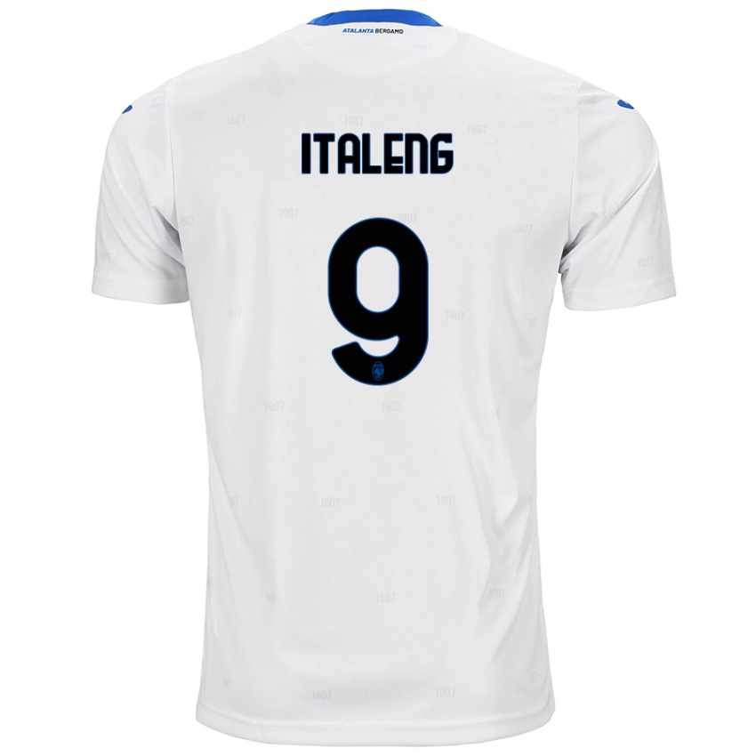 Criança Camisola Jonathan Italeng #9 Branco Alternativa 2024/25 Camisa