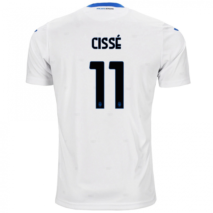 Criança Camisola Moustapha Cissé #11 Branco Alternativa 2024/25 Camisa