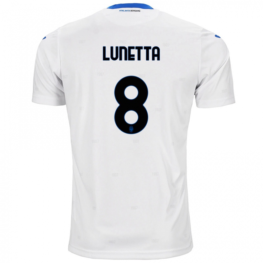 Criança Camisola Gabriel Lunetta #8 Branco Alternativa 2024/25 Camisa