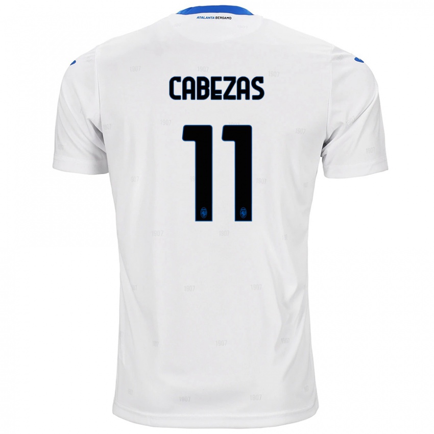 Criança Camisola Bryan Cabezas #11 Branco Alternativa 2024/25 Camisa