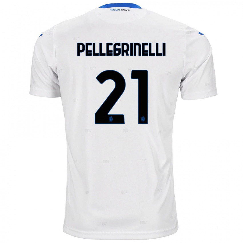 Criança Camisola Giorgia Pellegrinelli #21 Branco Alternativa 2024/25 Camisa