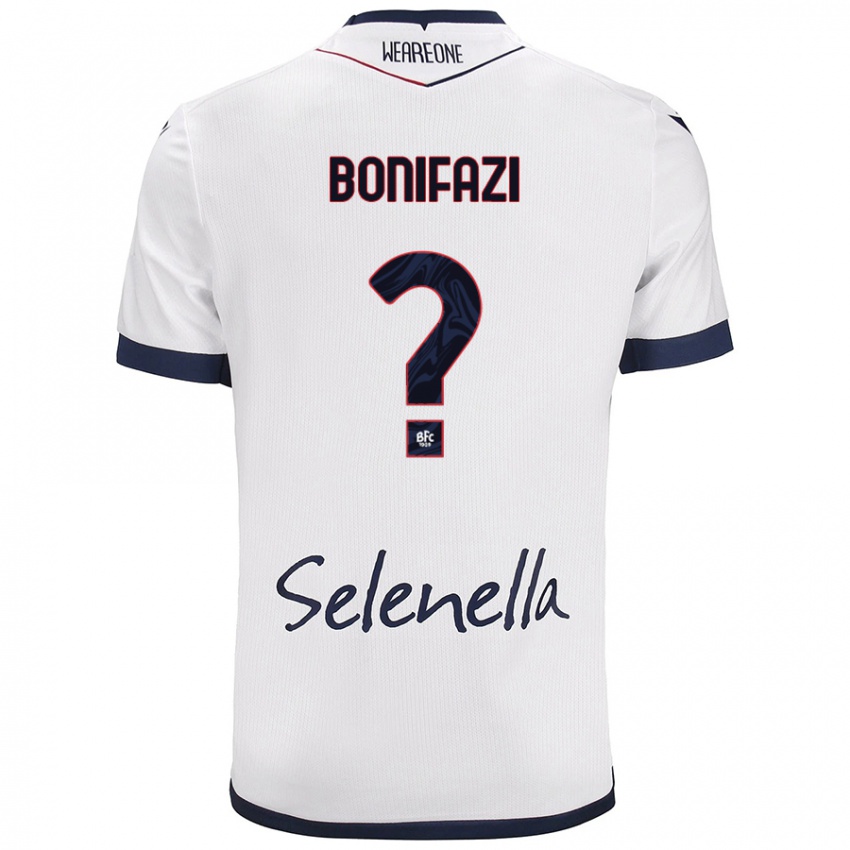 Criança Camisola Kevin Bonifazi #0 Azul Real Branco Alternativa 2024/25 Camisa