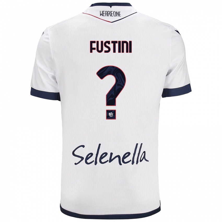 Criança Camisola Kevin Fustini #0 Azul Real Branco Alternativa 2024/25 Camisa