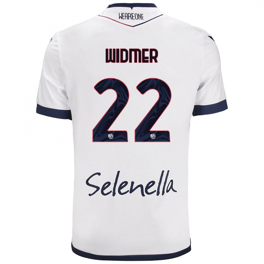 Criança Camisola Renato Widmer D’autilia #22 Azul Real Branco Alternativa 2024/25 Camisa