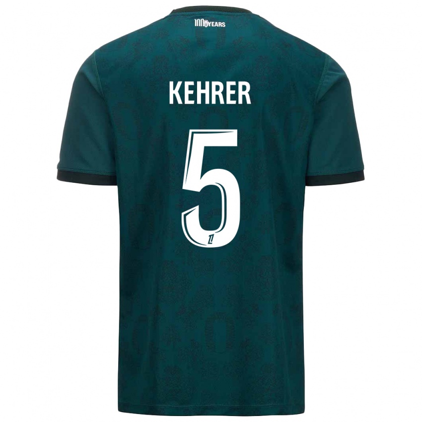 Criança Camisola Thilo Kehrer #5 Verde Escuro Alternativa 2024/25 Camisa