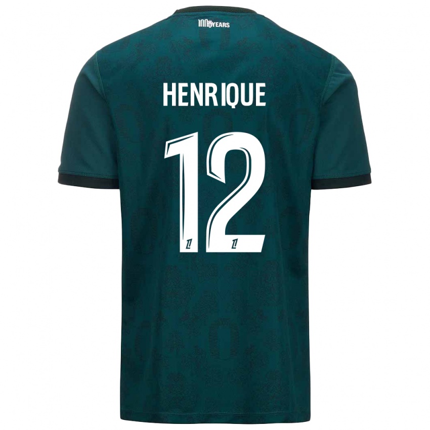 Criança Camisola Caio Henrique #12 Verde Escuro Alternativa 2024/25 Camisa