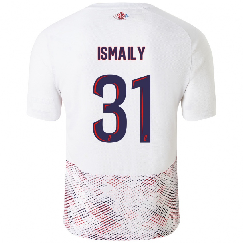 Criança Camisola Ismaily #31 Azul Real Branco Alternativa 2024/25 Camisa