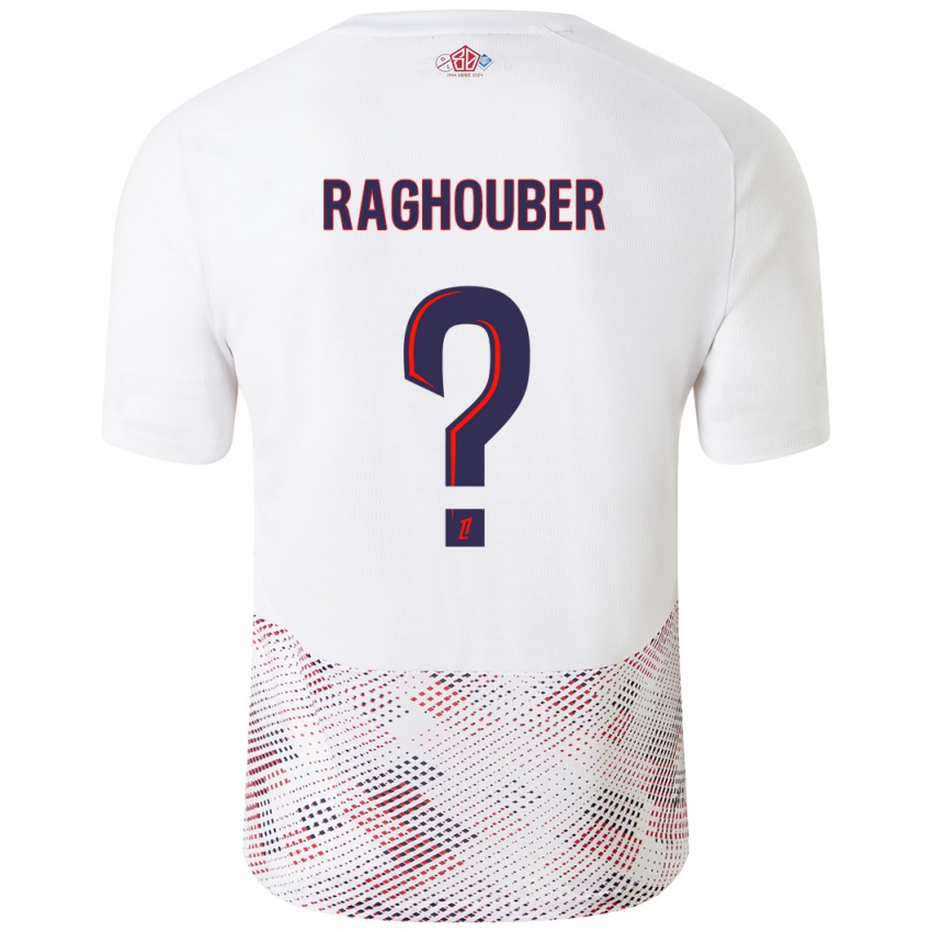 Criança Camisola Ugo Raghouber #0 Azul Real Branco Alternativa 2024/25 Camisa