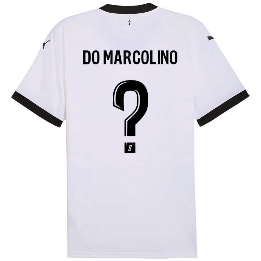 Criança Camisola Arsène Do Marcolino #0 Preto Branco Alternativa 2024/25 Camisa