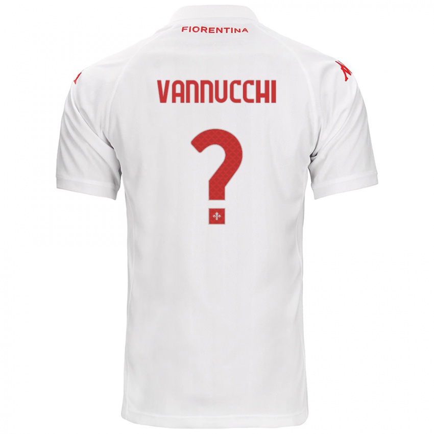 Criança Camisola Tommaso Vannucchi #0 Branco Alternativa 2024/25 Camisa