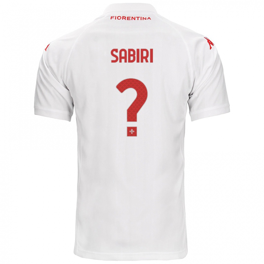 Criança Camisola Abdelhamid Sabiri #0 Branco Alternativa 2024/25 Camisa