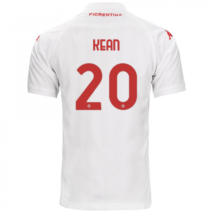 Criança Camisola Moise Kean #20 Branco Alternativa 2024/25 Camisa