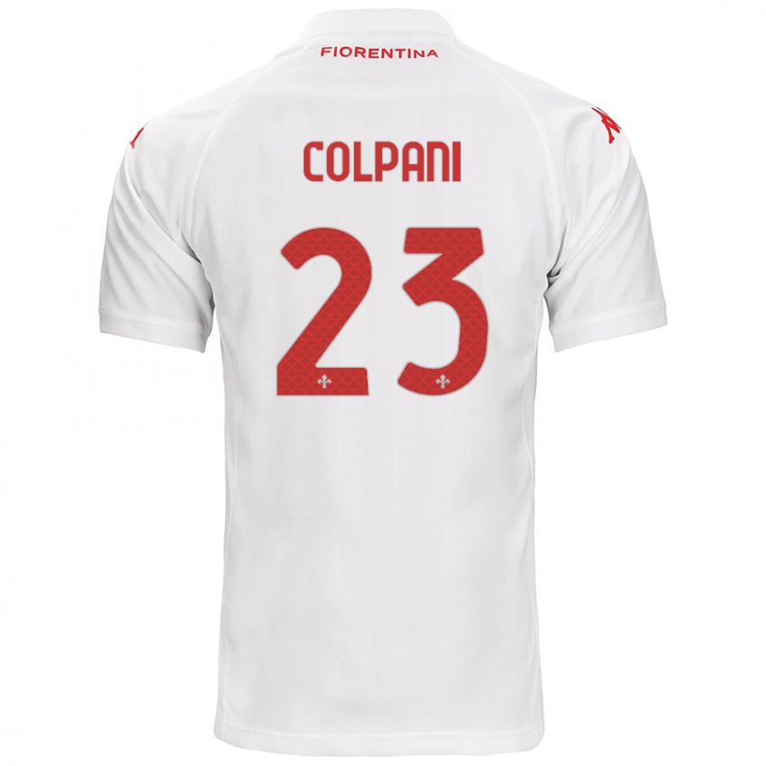 Criança Camisola Andrea Colpani #23 Branco Alternativa 2024/25 Camisa