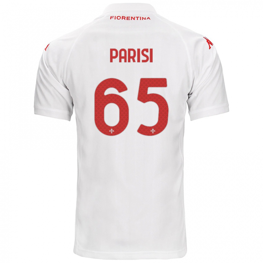 Criança Camisola Fabiano Parisi #65 Branco Alternativa 2024/25 Camisa