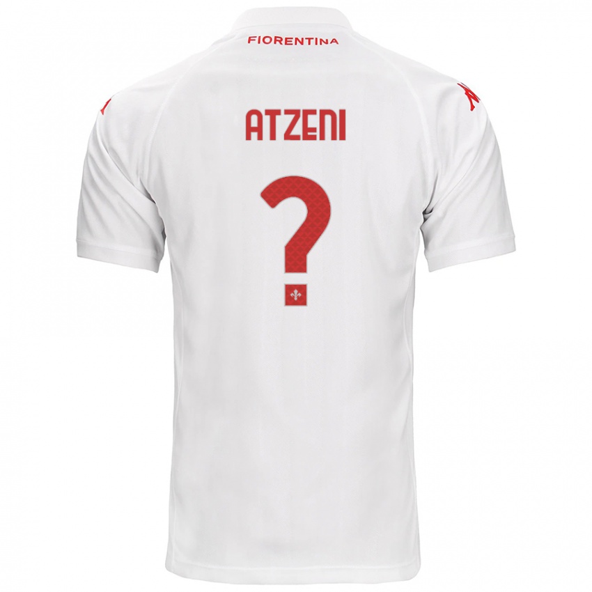 Criança Camisola Davide Atzeni #0 Branco Alternativa 2024/25 Camisa