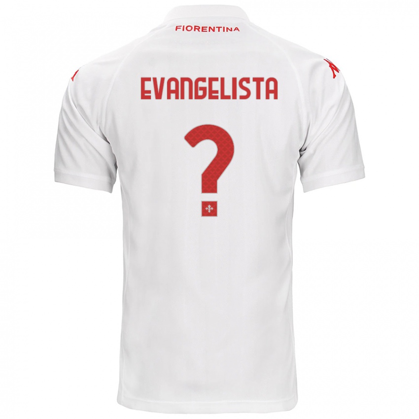 Criança Camisola Carlo Evangelista #0 Branco Alternativa 2024/25 Camisa