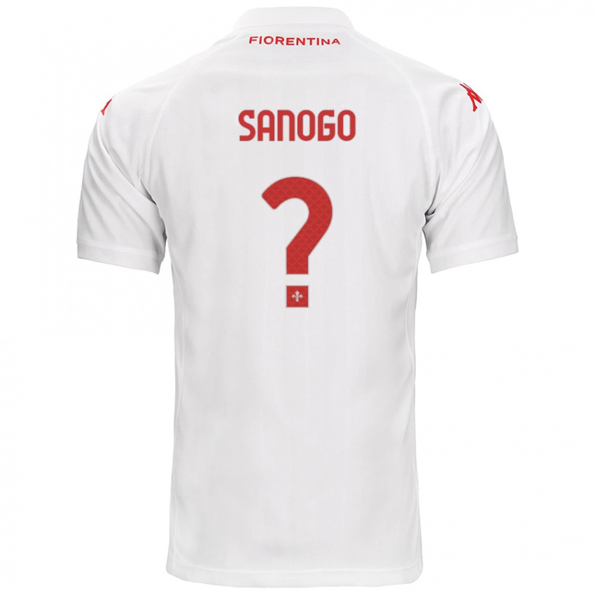 Criança Camisola Bassidy Sanogo #0 Branco Alternativa 2024/25 Camisa