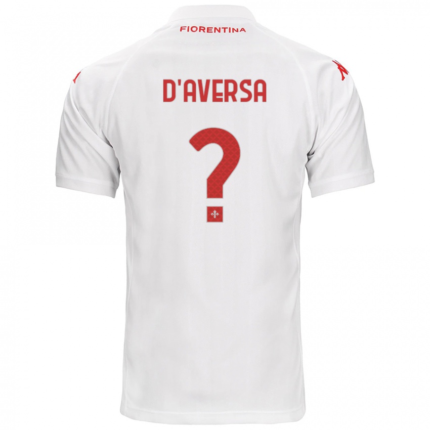 Criança Camisola Simone D'aversa #0 Branco Alternativa 2024/25 Camisa