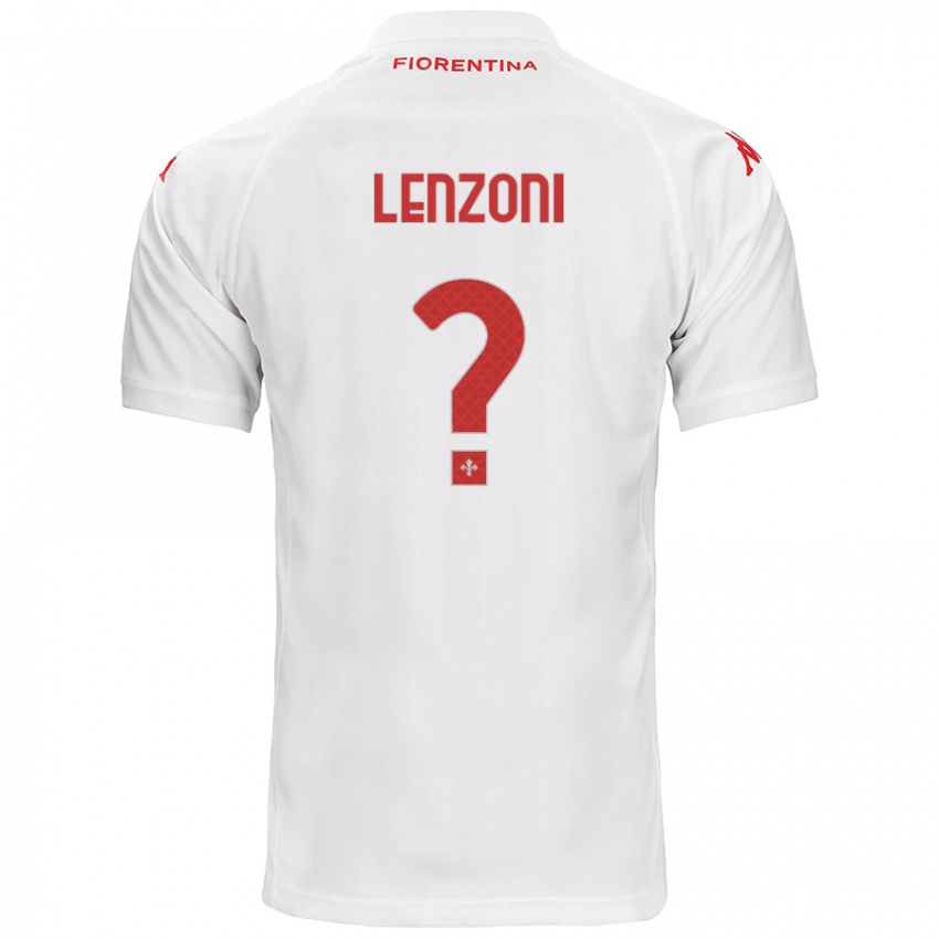 Criança Camisola Samuele Lenzoni #0 Branco Alternativa 2024/25 Camisa