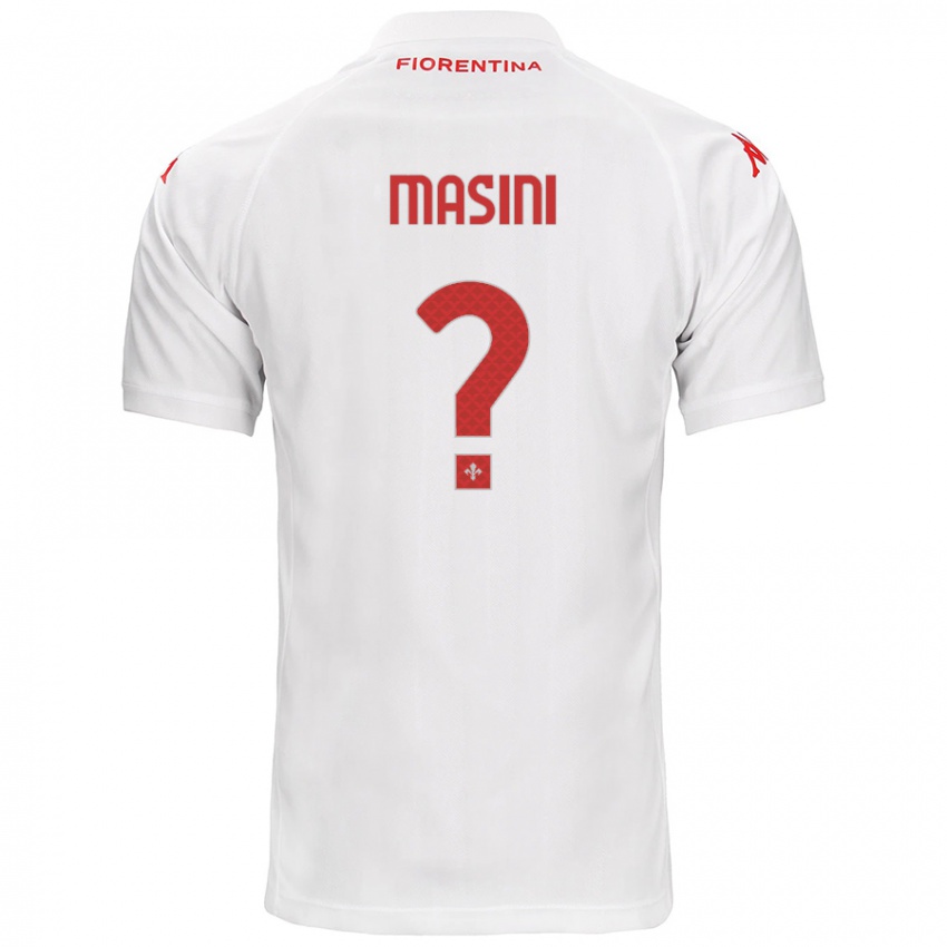 Criança Camisola Mattia Masini #0 Branco Alternativa 2024/25 Camisa