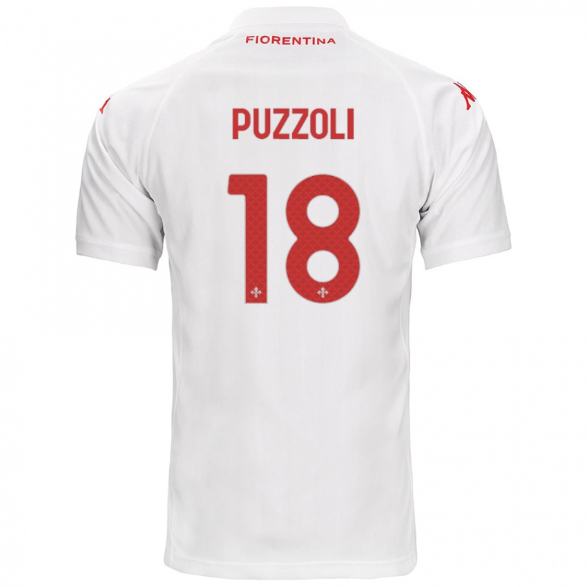 Criança Camisola Giorgio Puzzoli #18 Branco Alternativa 2024/25 Camisa