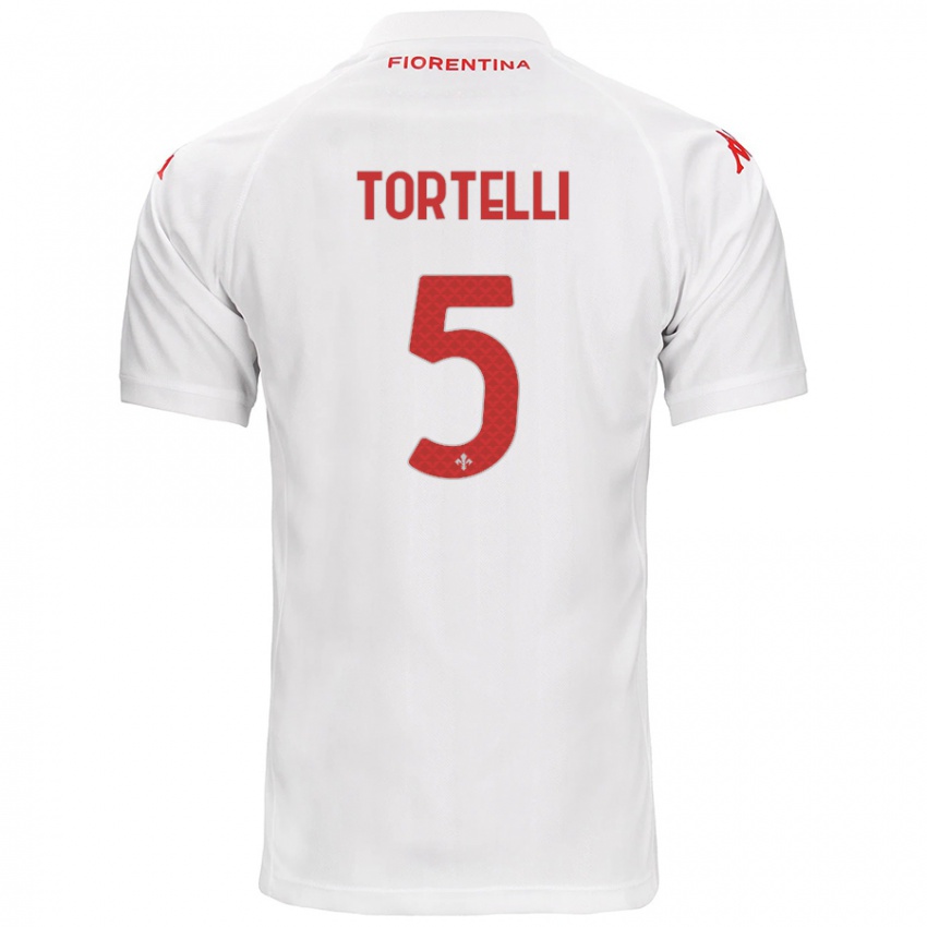 Criança Camisola Alice Tortelli #5 Branco Alternativa 2024/25 Camisa