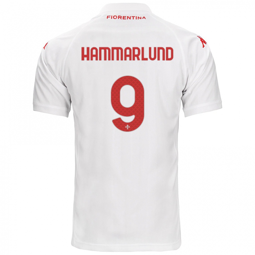 Criança Camisola Pauline Hammarlund #9 Branco Alternativa 2024/25 Camisa