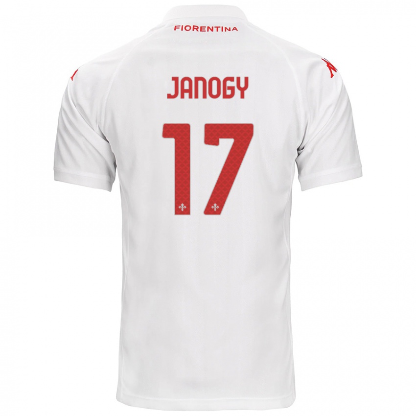 Criança Camisola Madelen Janogy #17 Branco Alternativa 2024/25 Camisa