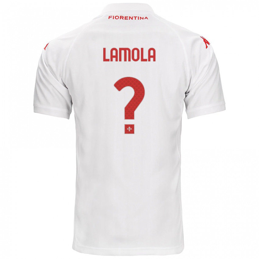 Criança Camisola Lorenzo Lamola #0 Branco Alternativa 2024/25 Camisa