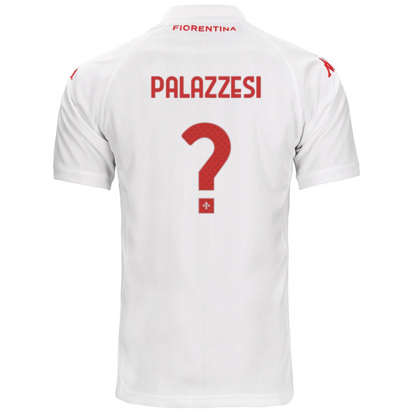 Criança Camisola Yuri Palazzesi #0 Branco Alternativa 2024/25 Camisa