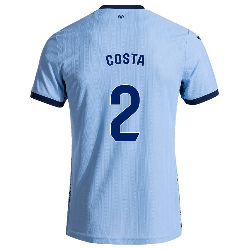 Criança Camisola Logan Costa #2 Celeiro Azul Alternativa 2024/25 Camisa