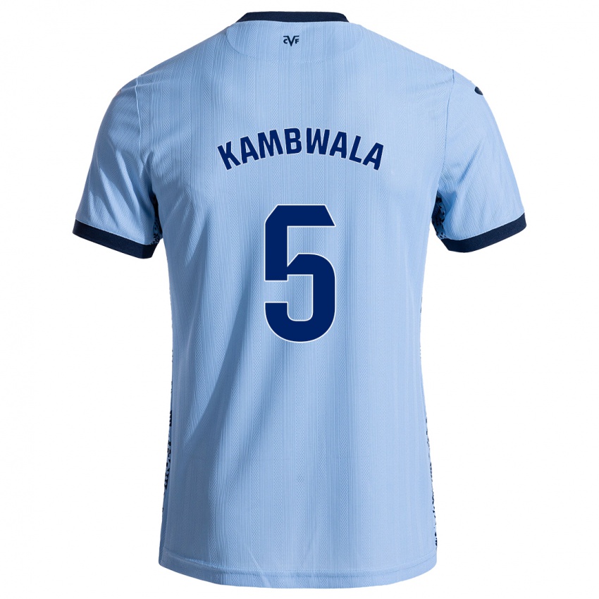 Criança Camisola Willy Kambwala #5 Celeiro Azul Alternativa 2024/25 Camisa