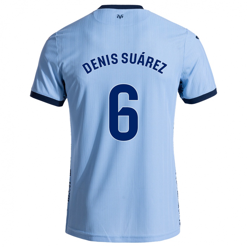 Criança Camisola Denis Suárez #6 Celeiro Azul Alternativa 2024/25 Camisa