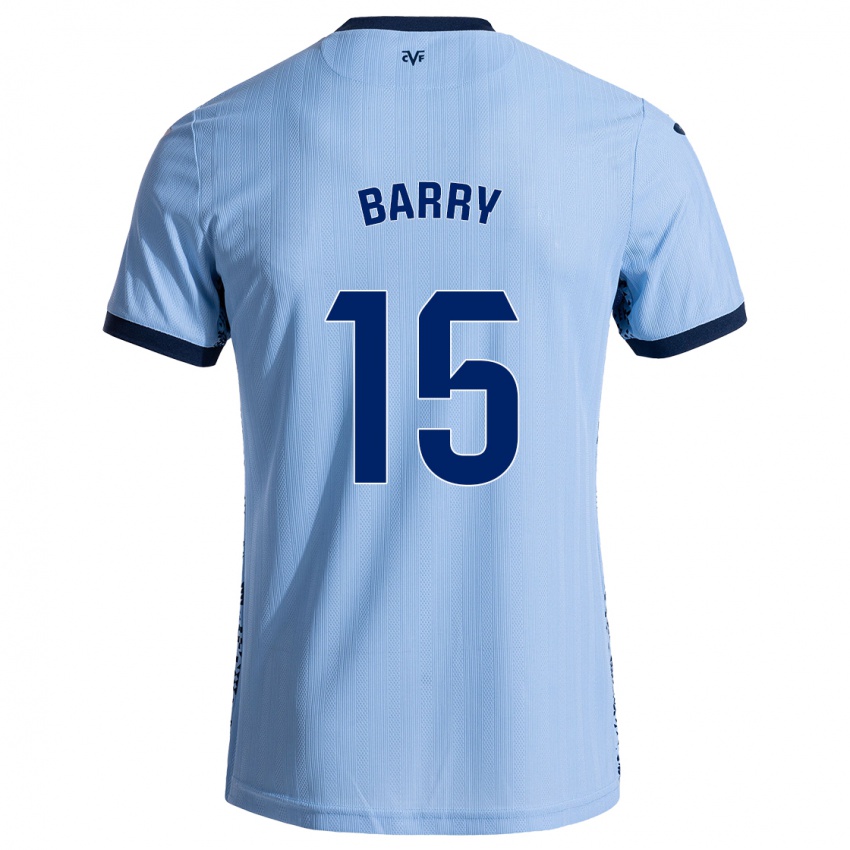 Criança Camisola Thierno Barry #15 Celeiro Azul Alternativa 2024/25 Camisa