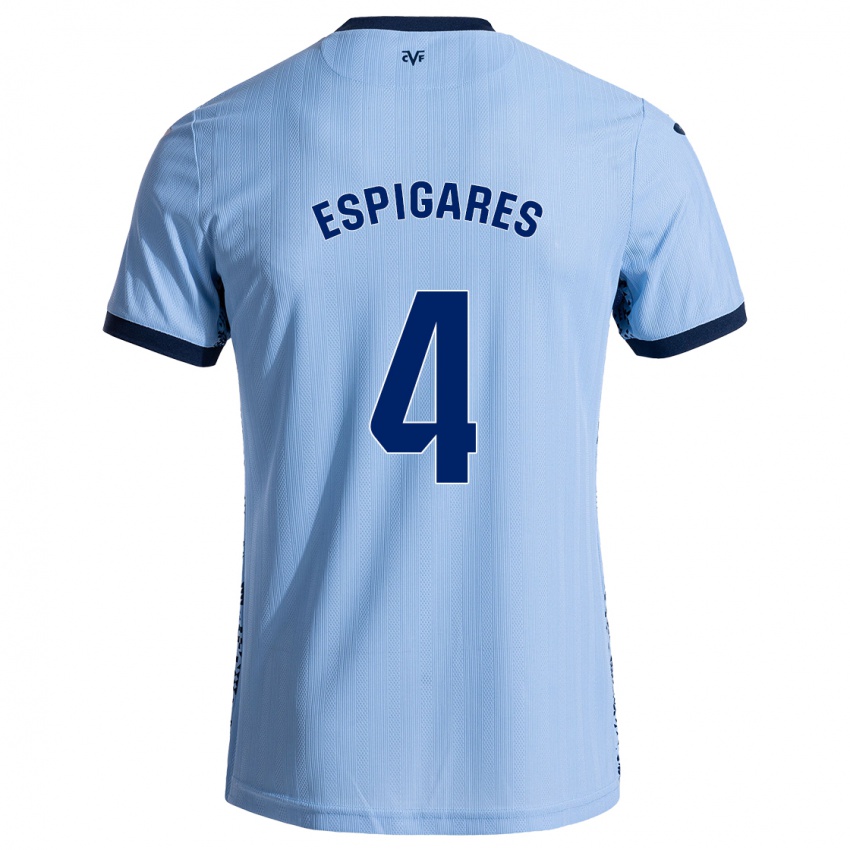 Criança Camisola Antonio Espigares #4 Celeiro Azul Alternativa 2024/25 Camisa