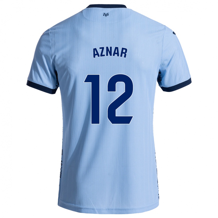 Criança Camisola Javi Aznar #12 Celeiro Azul Alternativa 2024/25 Camisa