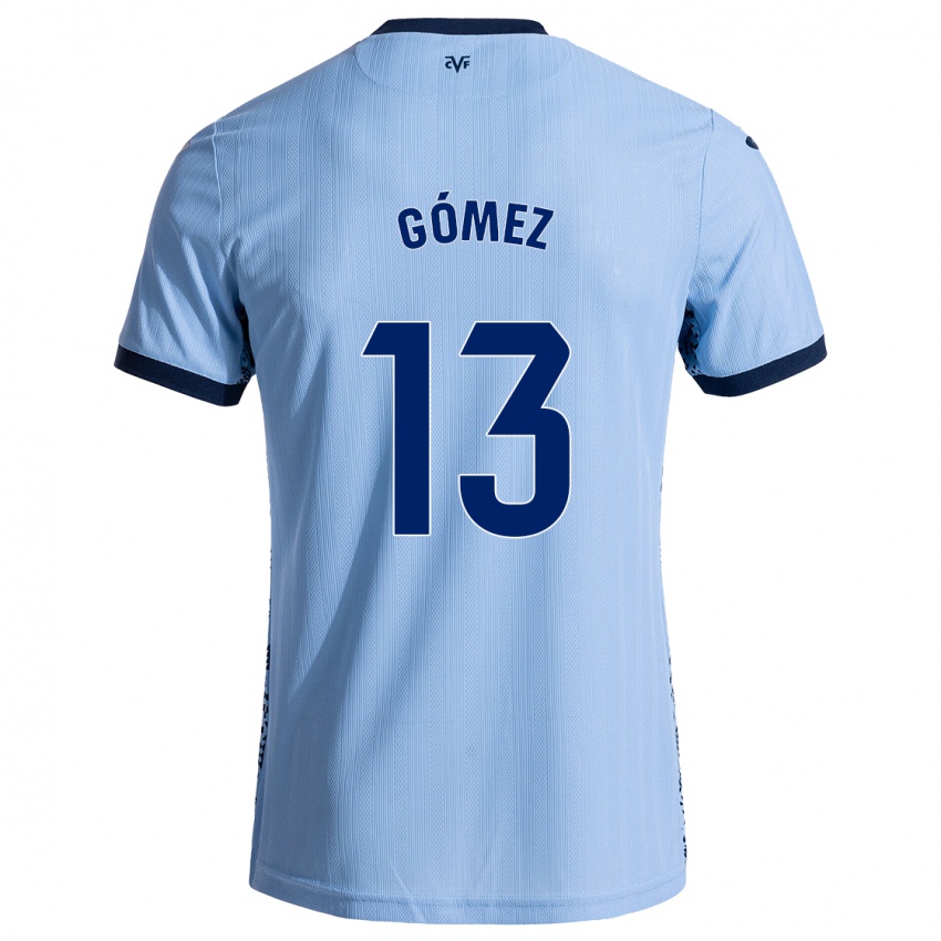 Criança Camisola Rubén Gómez #13 Celeiro Azul Alternativa 2024/25 Camisa