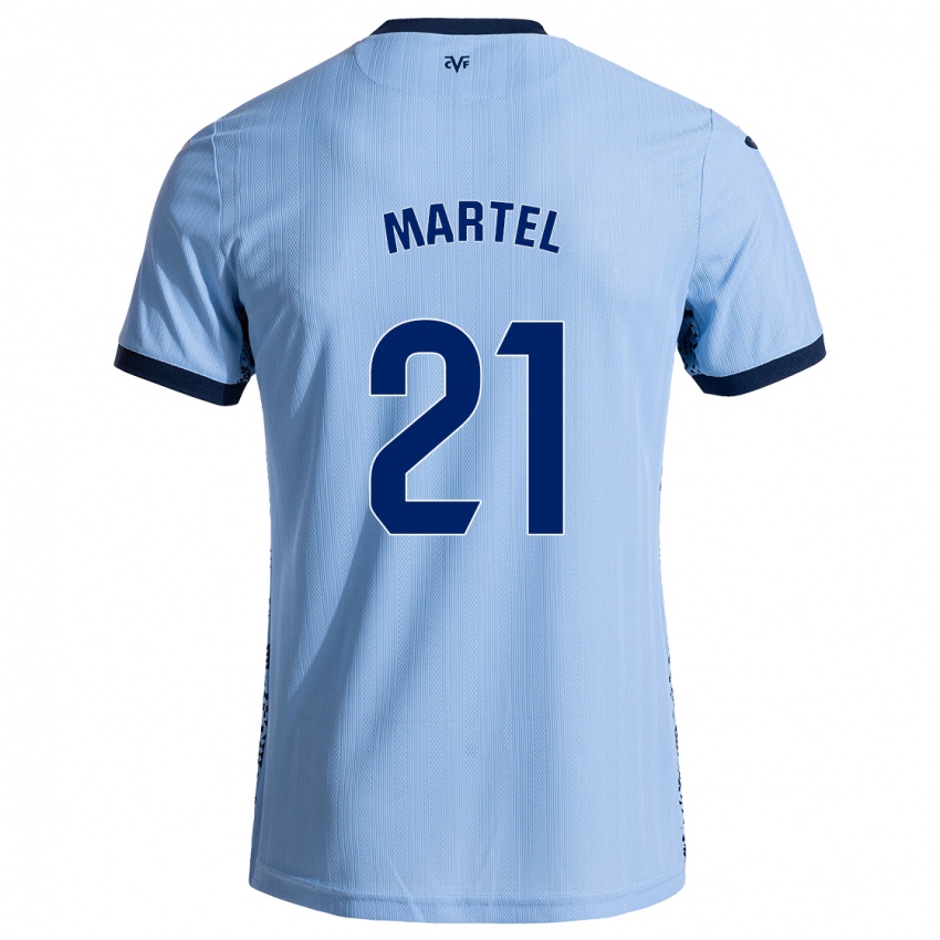 Criança Camisola Kevin Martel #21 Celeiro Azul Alternativa 2024/25 Camisa