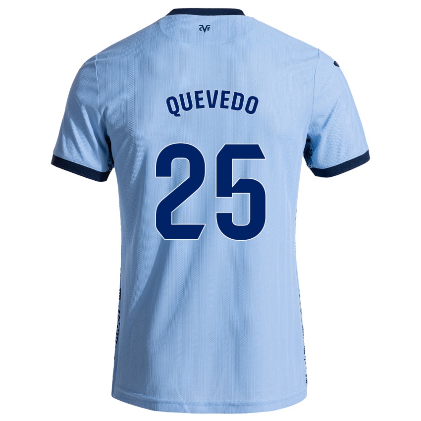 Criança Camisola Alex Quevedo #25 Celeiro Azul Alternativa 2024/25 Camisa