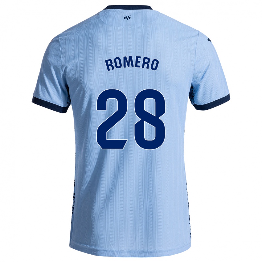 Criança Camisola María Romero #28 Celeiro Azul Alternativa 2024/25 Camisa